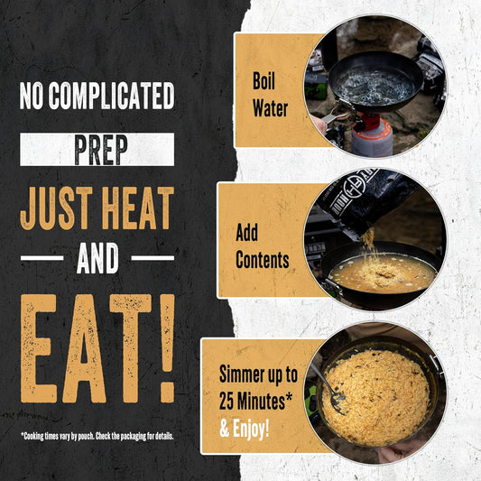 120 Serving Entree Bucket-Freeze Dried Emergency Food Supply-Survival Meals with Long Shelf Life-Prepper Essentials for Disaster, Camping, Hiking, or Outdoor Use