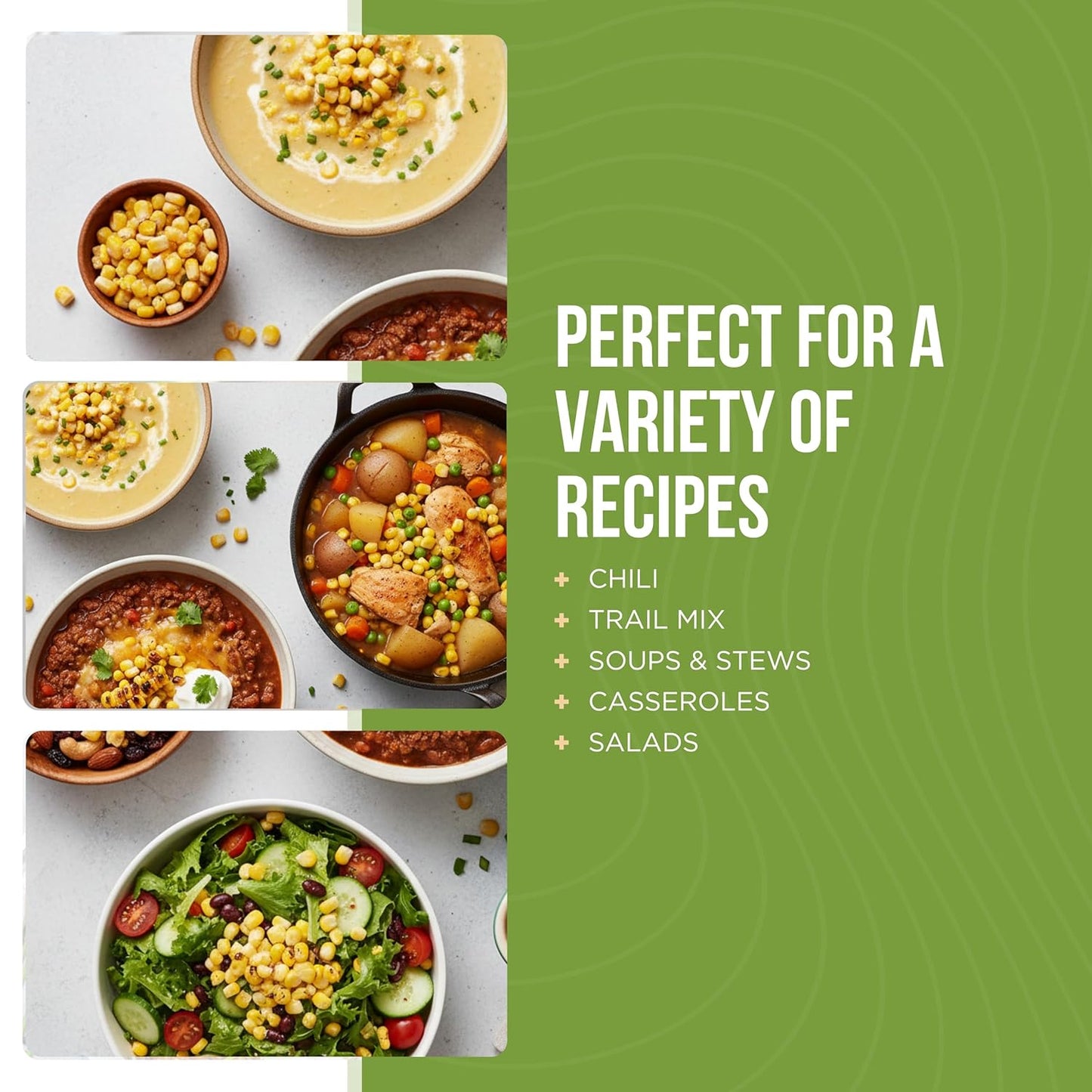 Freeze-Dried Sweet Corn Emergency Food Supply, 30 Servings, 30 Year Shelf Life, Great for Cooking, Side Dishes, and Snacks - Dehydrated Meals, Survival Food Camping Essentials Can