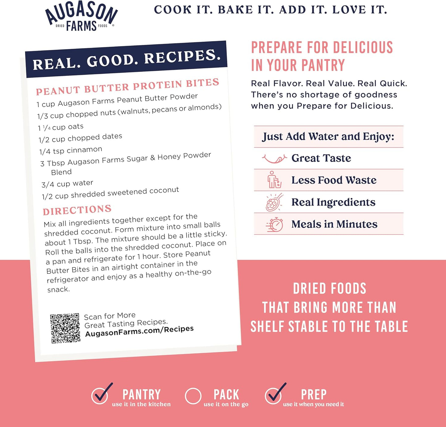 Peanut Butter Powder 2 Lbs No. 10 Can