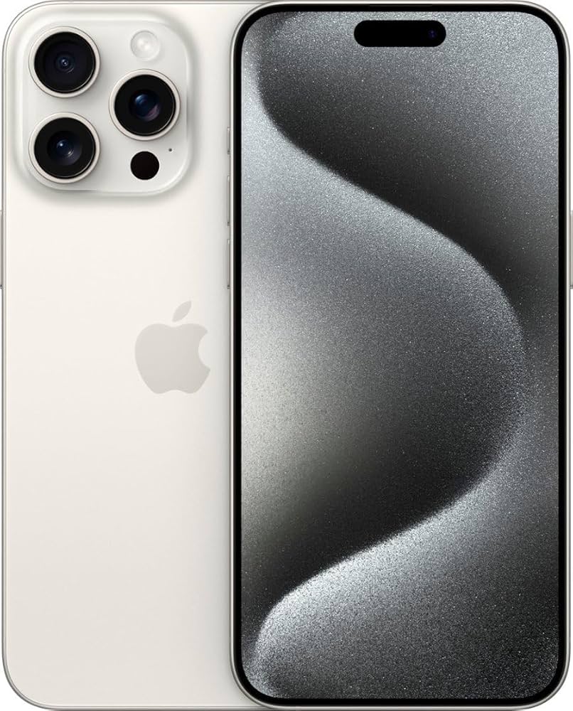 New iPhone 15 Pro Max 128GB White Titanium — Pay ₦190,000 Now & Spread Balance for Up to 24 Months at ₦43,066/Month
