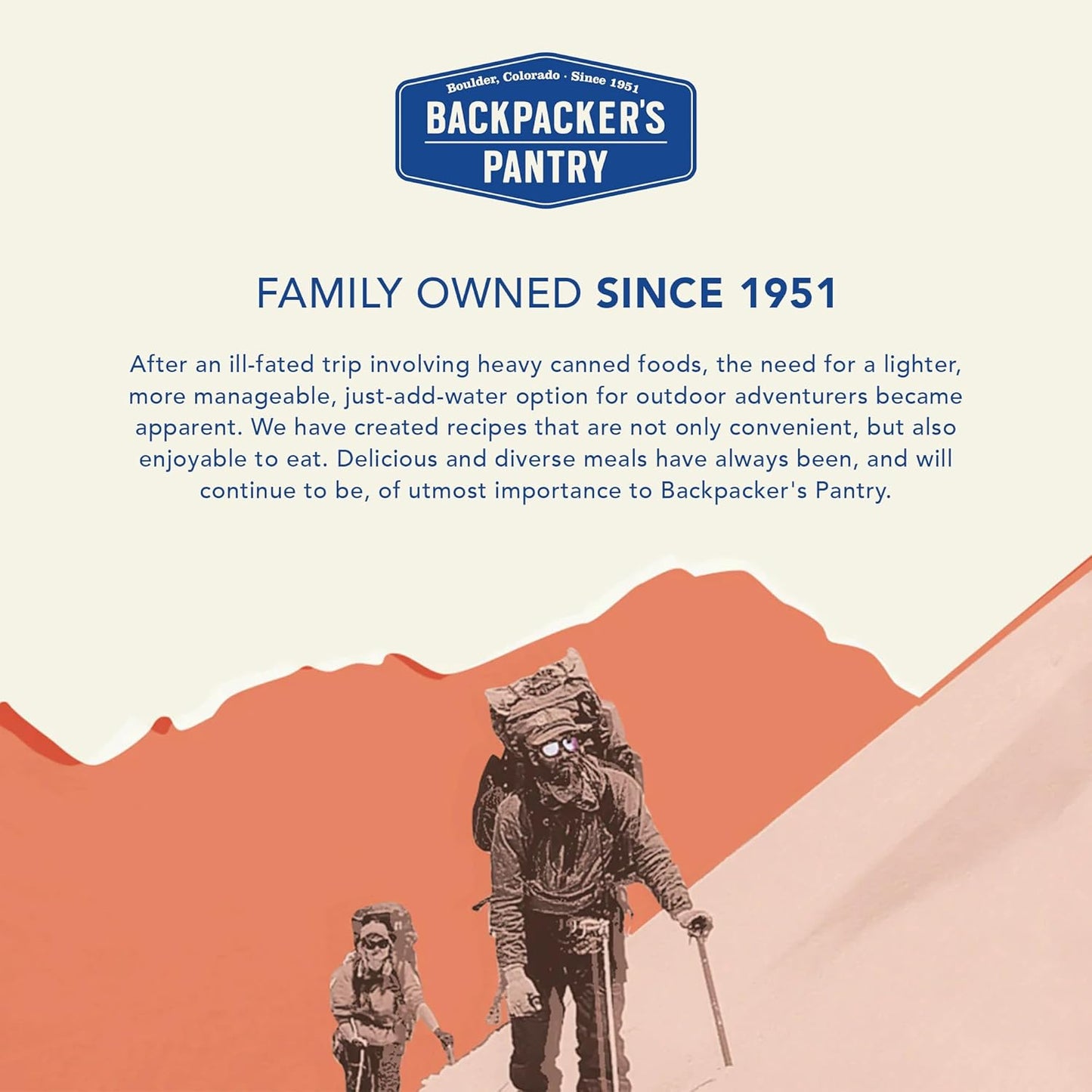 Lasagna - Freeze Dried Backpacking & Camping Food - Emergency Food - 28 Grams of Protein, Vegetarian - 1 Count