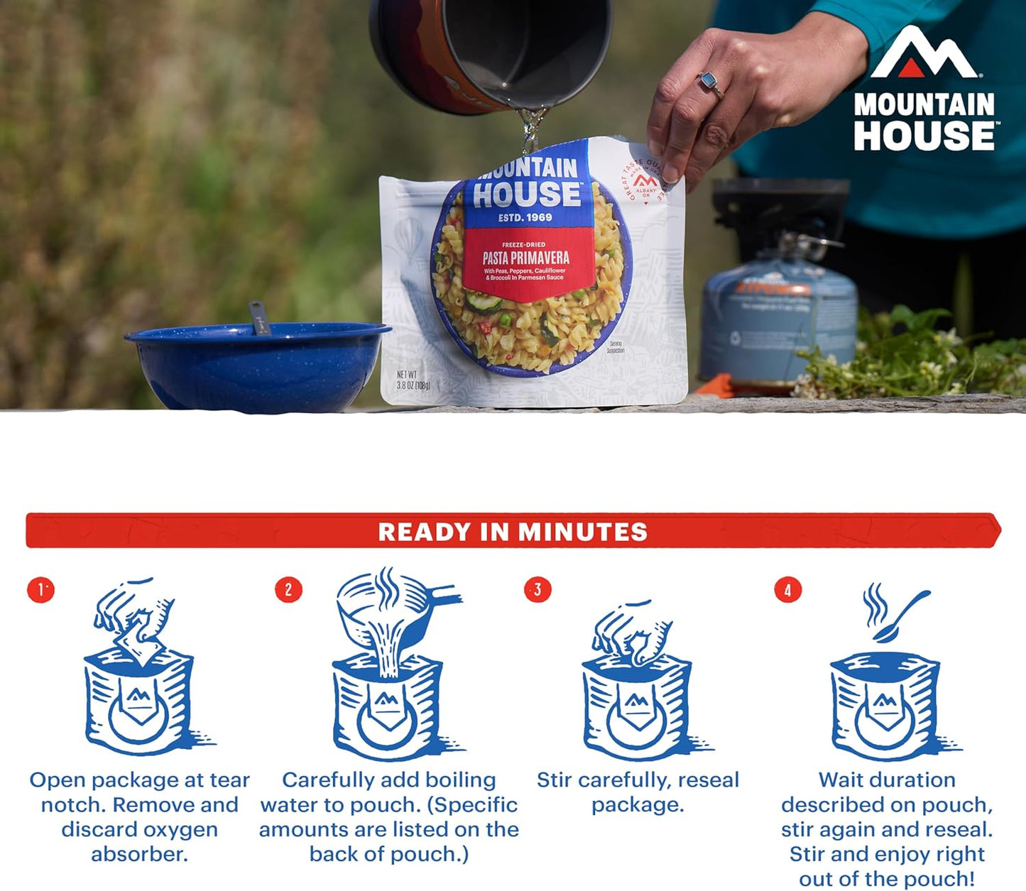 Emergency Meal Assortment Kits, Freeze-Dried Survival Food Kit for Disaster Preparedness & Long-Term Storage, 30-Year Shelf Life