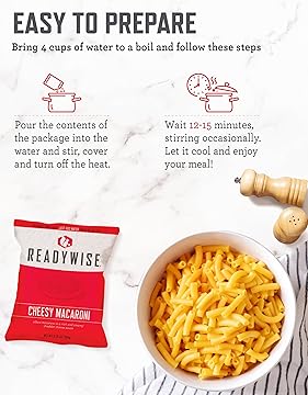 Entrée Bucket - 60 Servings, Emergency Food Supply for Survival Kit, Protein Meals, Freeze Dried Food, Ready to Eat Camping & Road Trip Essentials, up to 25 Year Shelf Stable Life