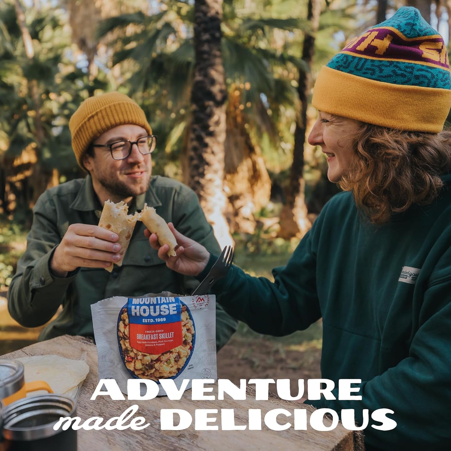 Cheesy Pepperoni Pizza Bowl | Freeze Dried Backpacking & Camping Food | 2 Servings