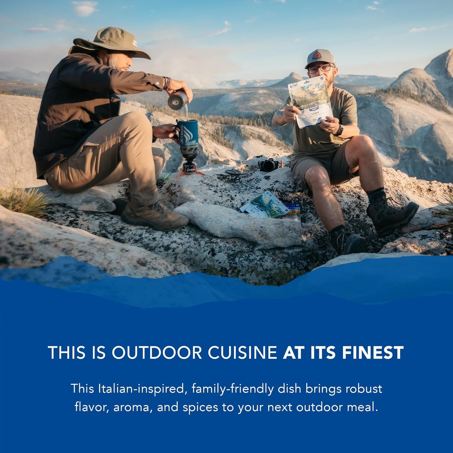 Lasagna - Freeze Dried Backpacking & Camping Food - Emergency Food - 28 Grams of Protein, Vegetarian - 1 Count