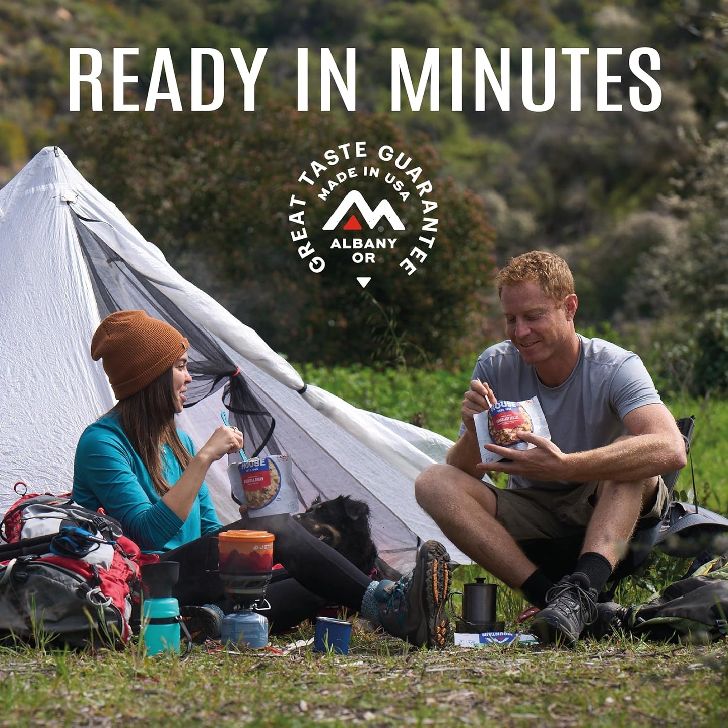 Cheesy Beef Enchilada Bowl | Freeze Dried Backpacking & Camping Food | Gluten-Free | 2 Servings