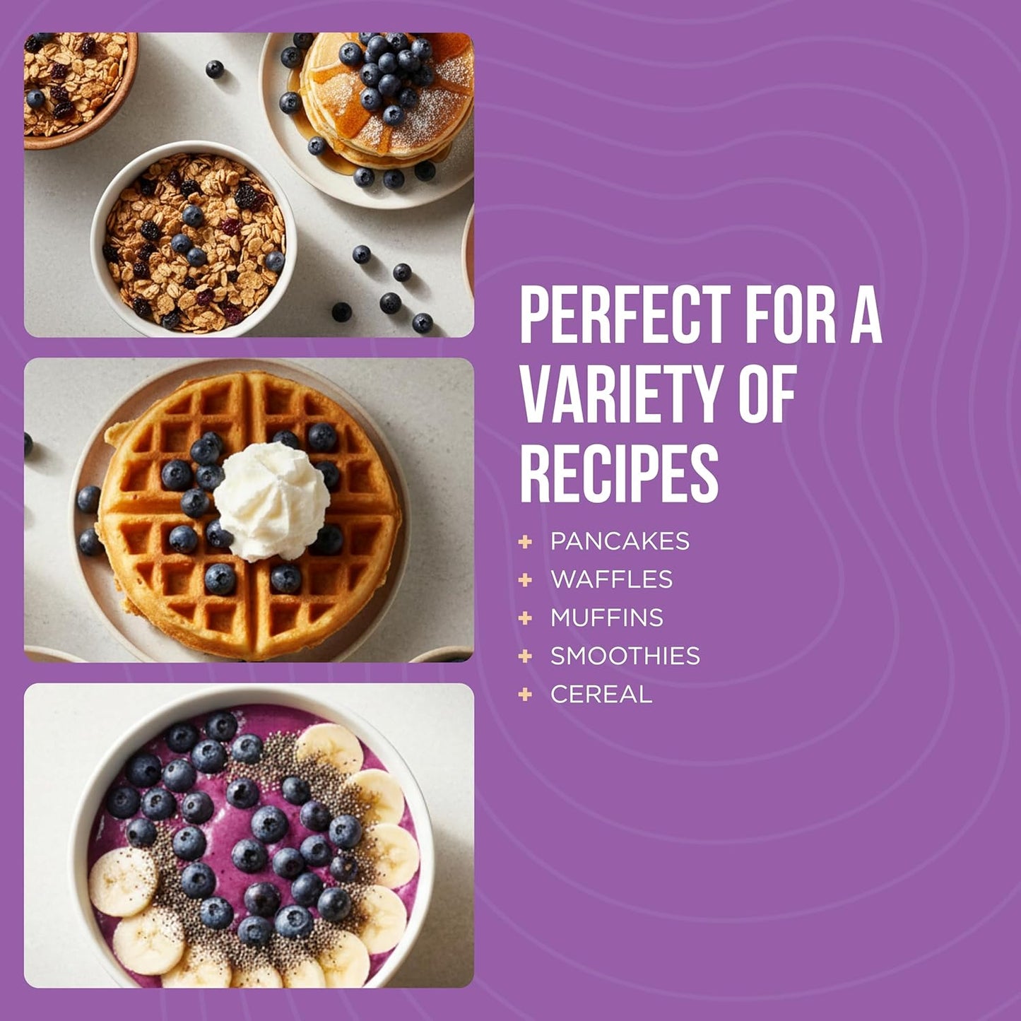 Freeze-Dried Whole Blueberries Emergency Food Supply, 26 Servings, 30 Year Shelf Life, Great for Cooking, Baking, and Snacks - Dehydrated Meals, Survival Food Camping Essentials Can