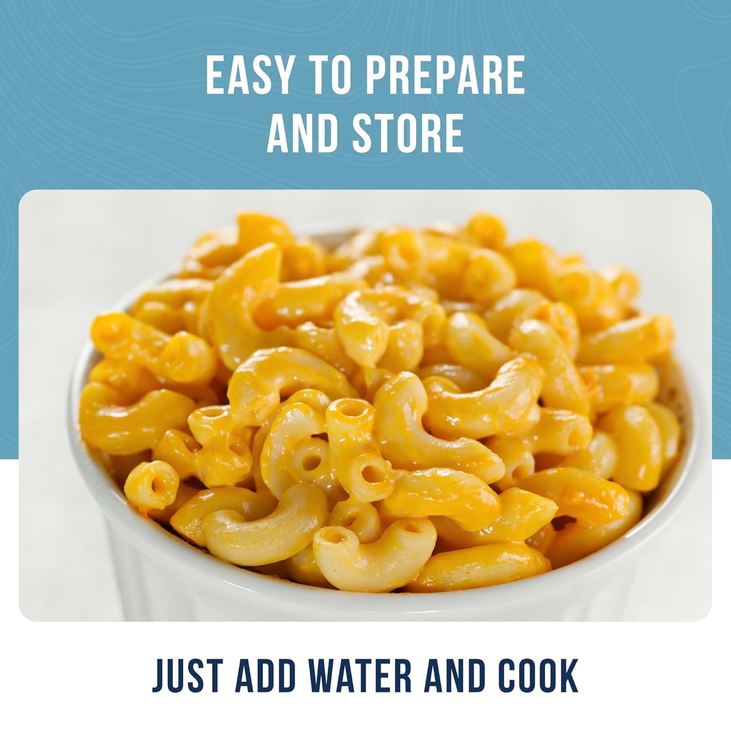 Cheese Sauce Mix Can Emergency Food Supply, 87 Servings, 10 Year Shelf Life - Shelf Stable Cheddar Cheese Powder Canned Food