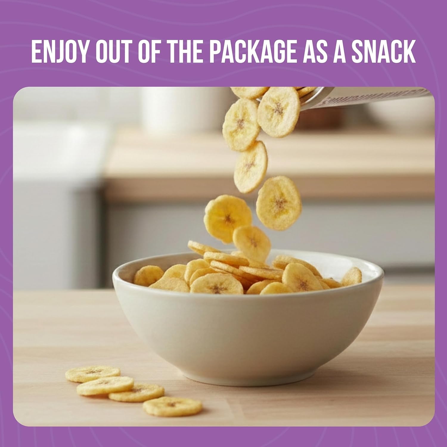 Banana Chips 2 Lbs 1 Oz No. 10 Can