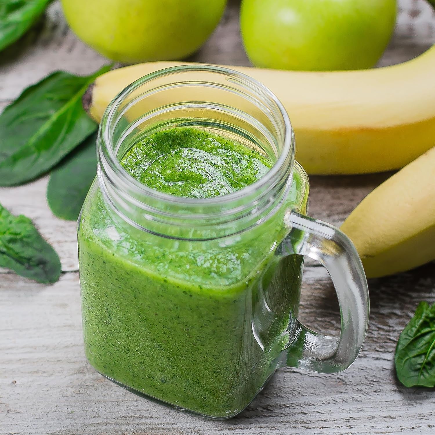 Dehydrated Spinach Flakes Emergency Food Supply, 45 Servings, 25 Year Shelf Life, 15 Calories per Serving - Dehydrated Meals, Survival Food Camping Essentials Can